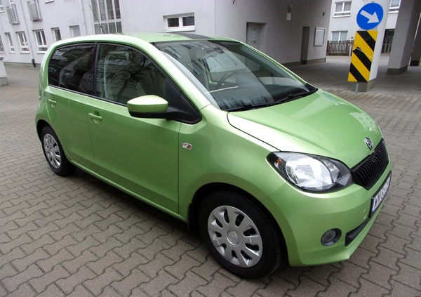 Skoda Citigo cena 24900 przebieg: 58000, rok produkcji 2012 z Warszawa małe 67